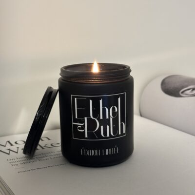 נר ריחני זכוכית שחורה Limited edition