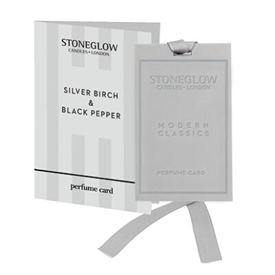 כרטיס ריחני Silver Birch & Black Pepper
